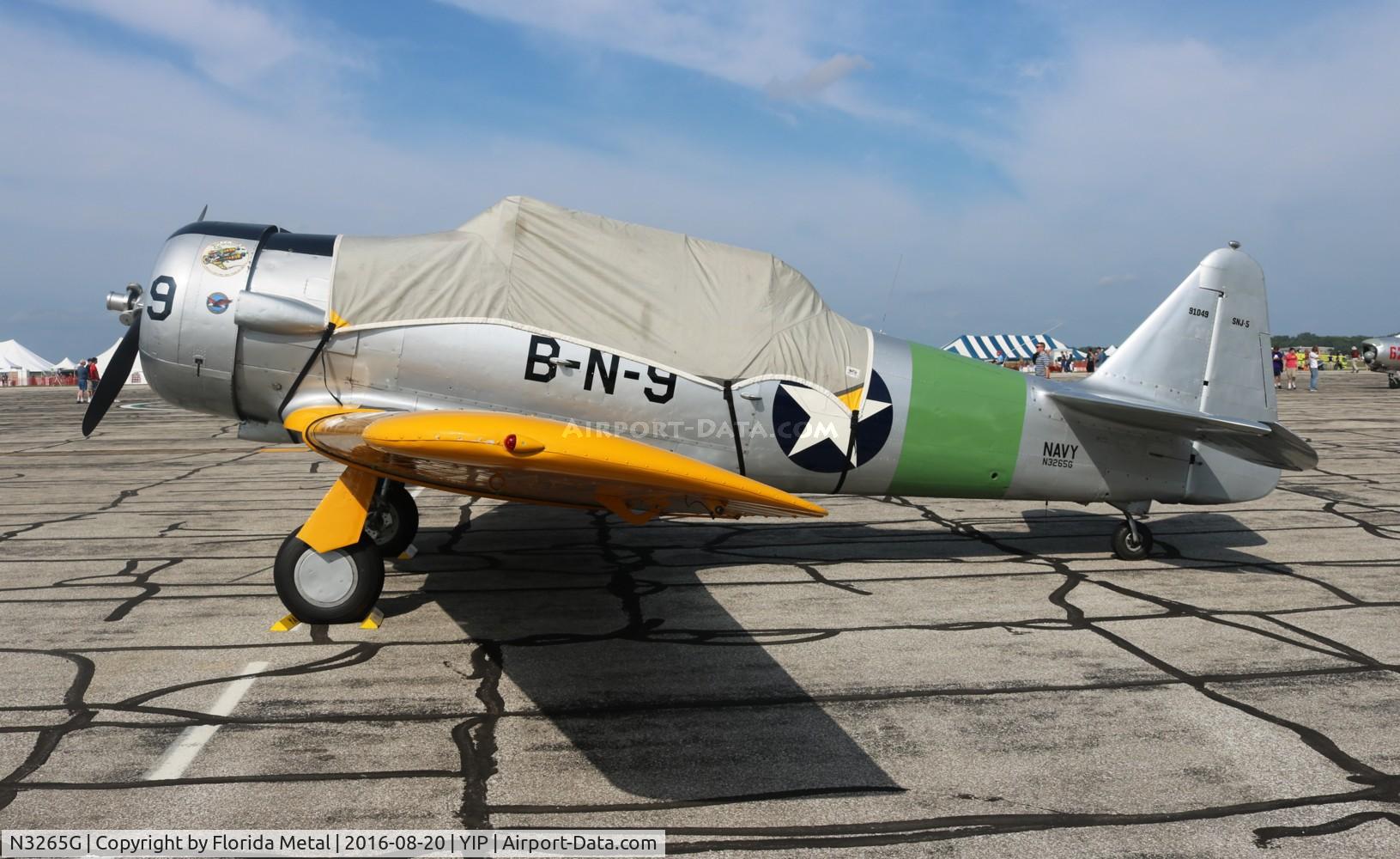 N3265G, North American SNJ-5 Texan Texan C/N 91049, SNJ-5