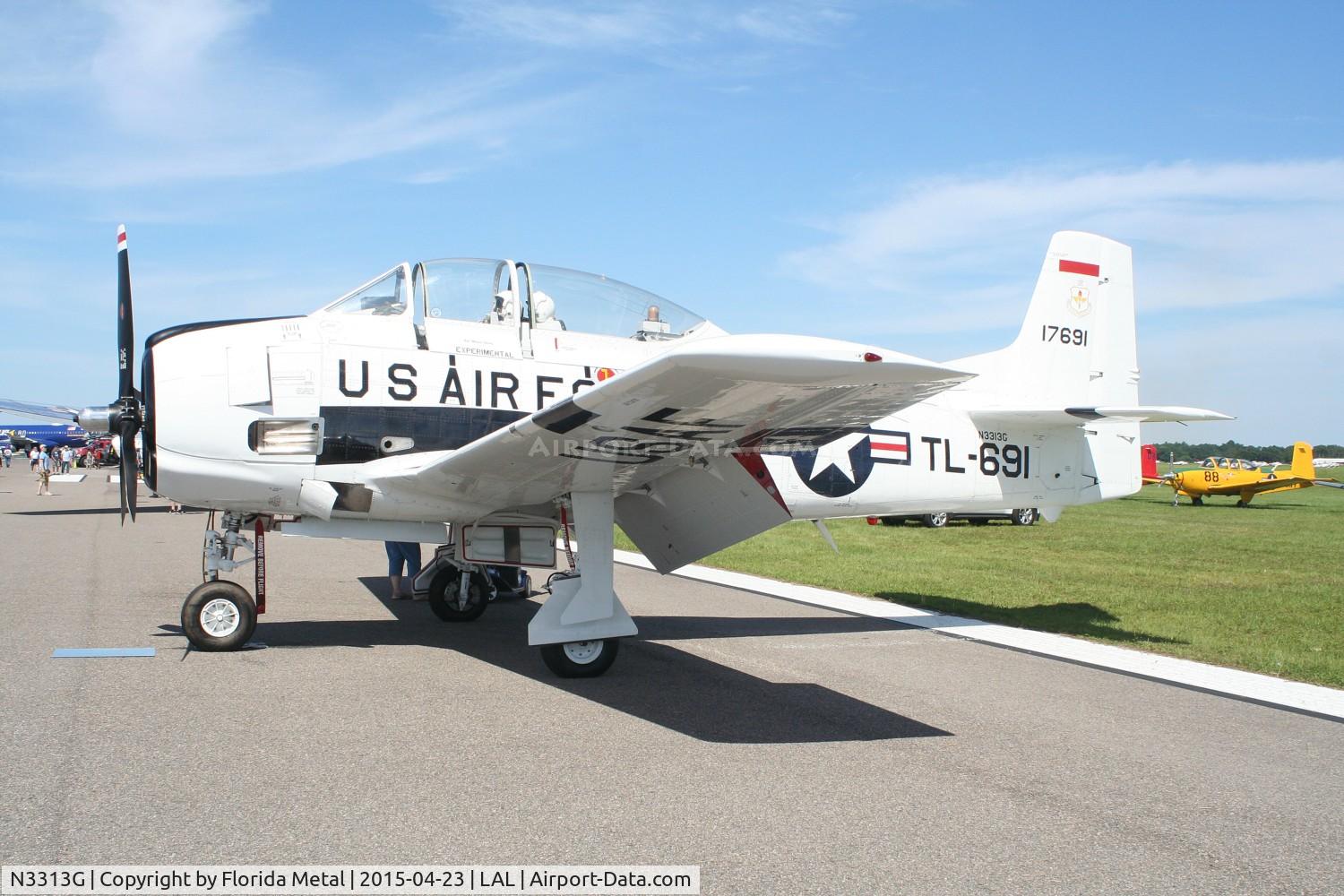 N3313G, 1953 North American T-28A Trojan C/N 174-544, T-28A