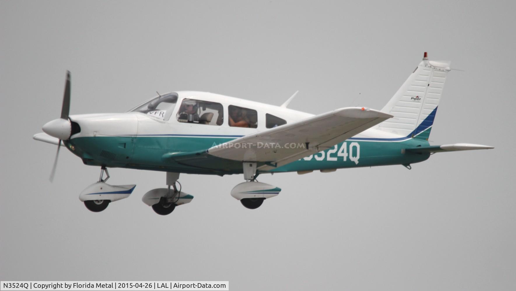N3524Q, 1977 Piper PA-28-181 C/N 28-7790462, PA-28-181