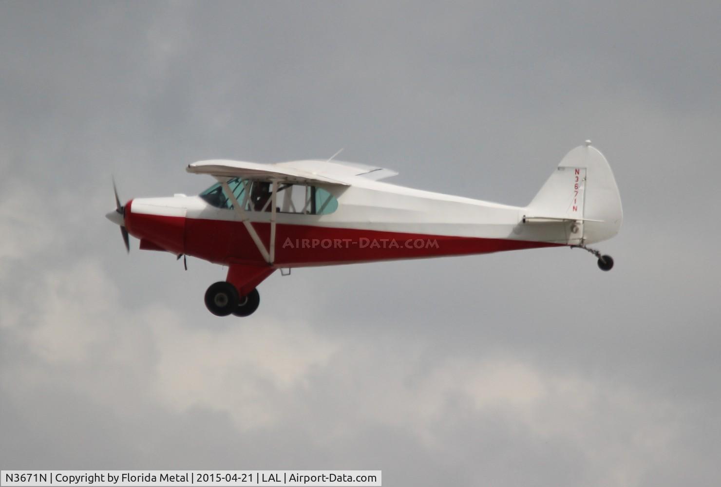 N3671N, 1947 Piper PA-12 Super Cruiser C/N 12-1922, PA-12