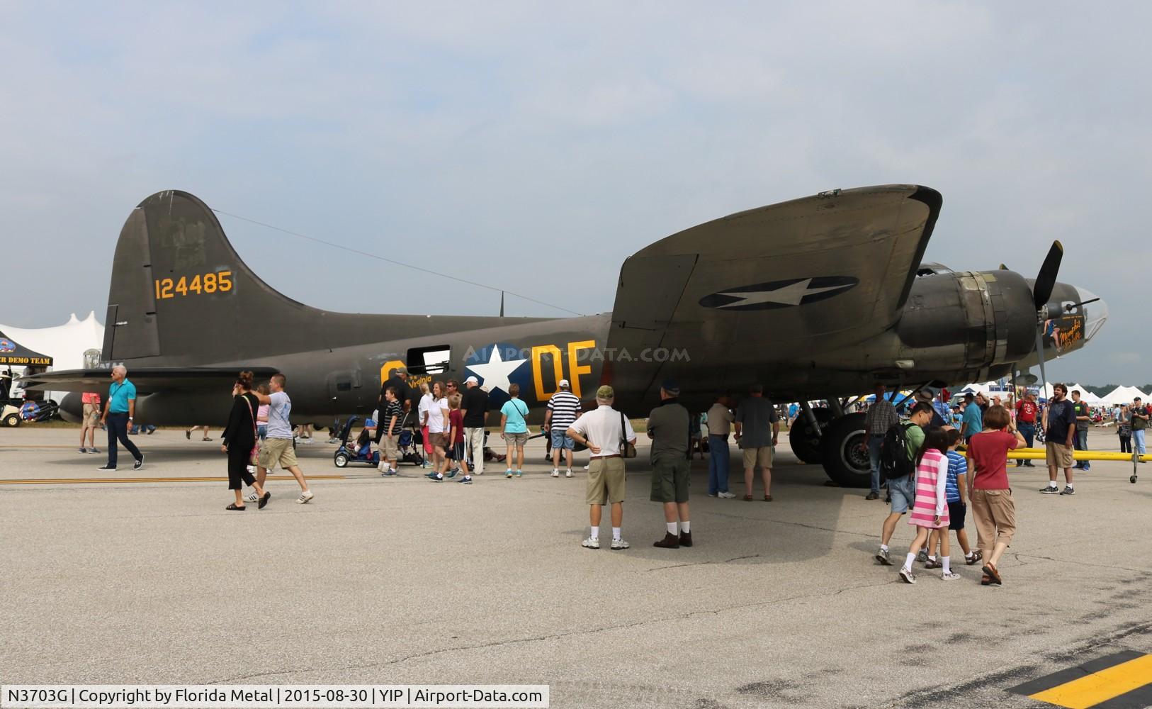 N3703G, 1945 Boeing B-17G Flying Fortress C/N 44-83546-A, Memphis Belle (movie)