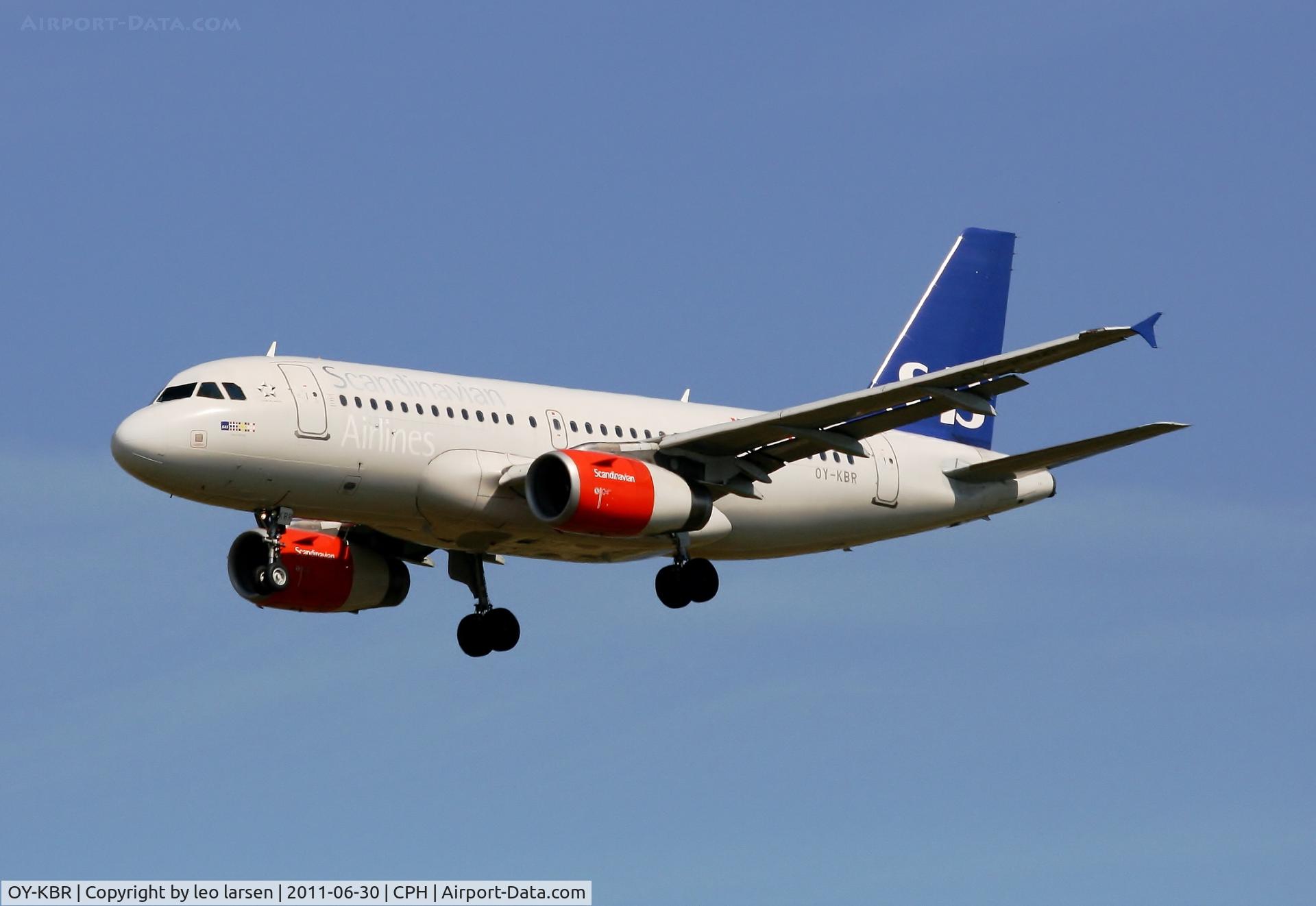 OY-KBR, 2007 Airbus A319-132 C/N 3231, Copenhagen 30.6.11