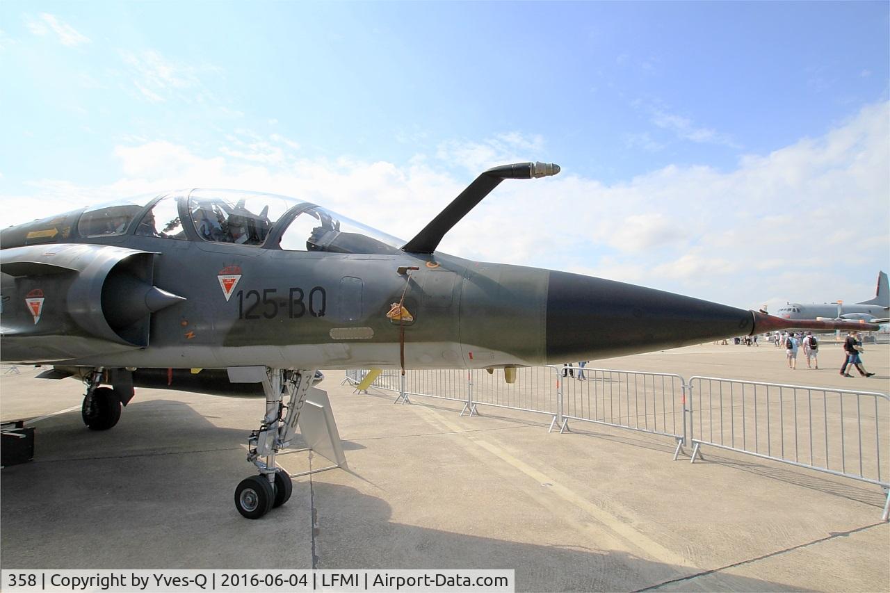 358, Dassault Mirage 2000N C/N 332, Dassault Mirage 2000N, Static display, Istres-Le Tubé Air Base 125 (LFMI-QIE) open day 2016