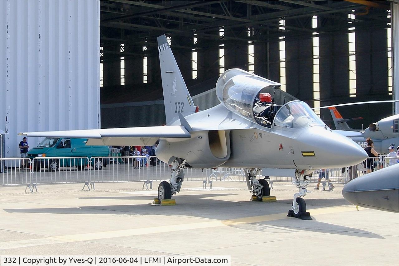332, 2014 Alenia Aermacchi M-346 Master C/N 332, Alenia Aermacchi M-346 Master, Static display, Istres-Le Tubé Air Base 125 (LFMI-QIE) open day 2016