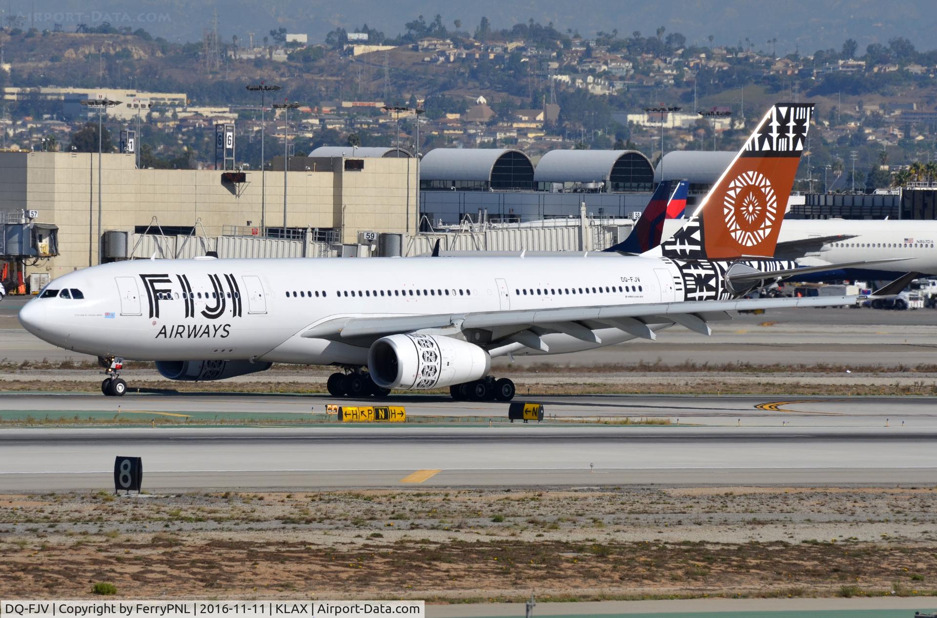 DQ-FJV, 2013 Airbus A330-243 C/N 1465, Arrival of Fiji Airways A332