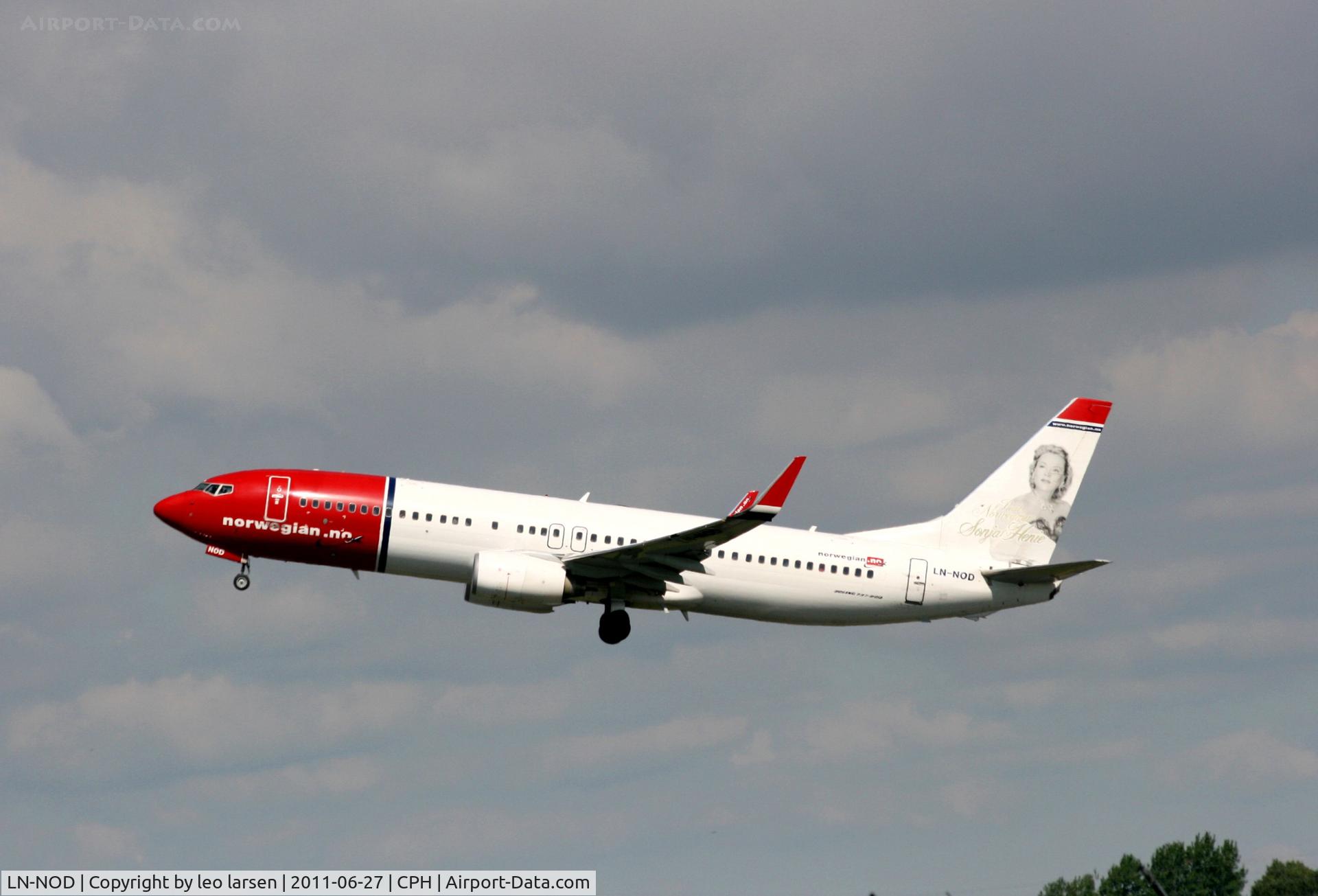 LN-NOD, 2008 Boeing 737-8Q8 C/N 35280, Copenhagen 27.6.11