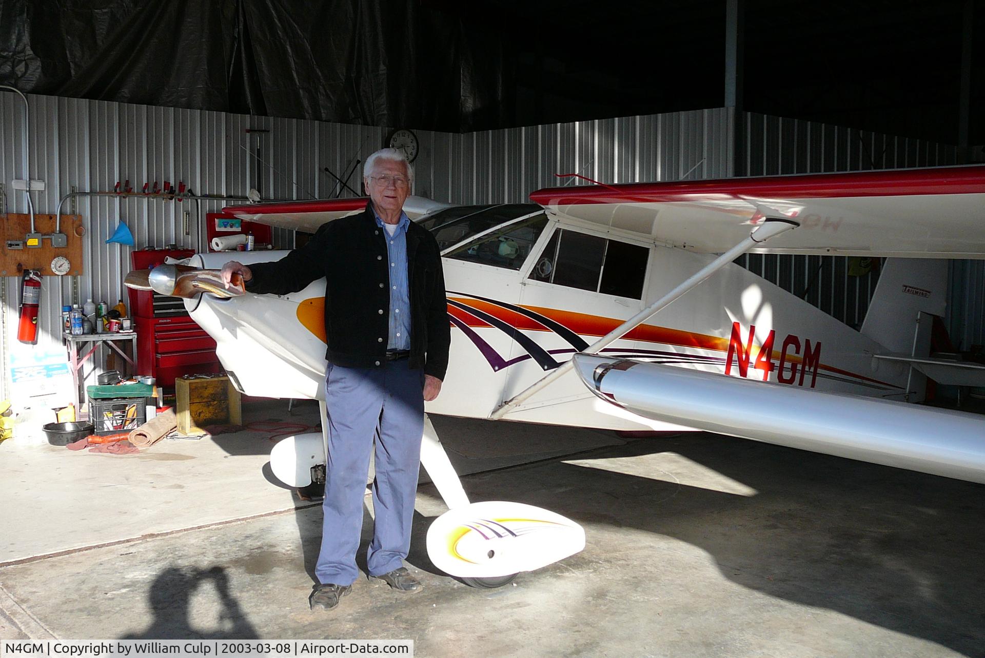 N4GM, 1975 Wittman W-8 Tailwind C/N 237, I went for a ride this day with Bob from Doylestown Airport, Pa.