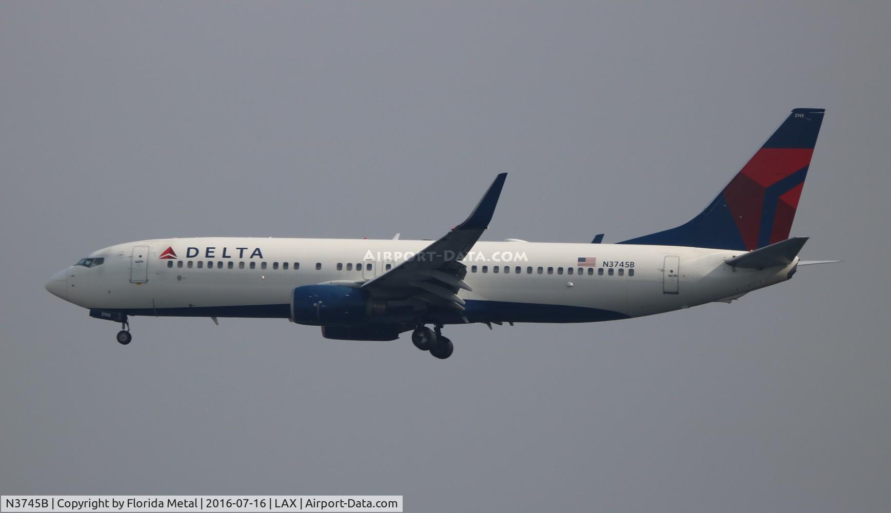 N3745B, 2001 Boeing 737-832 C/N 32373, Delta