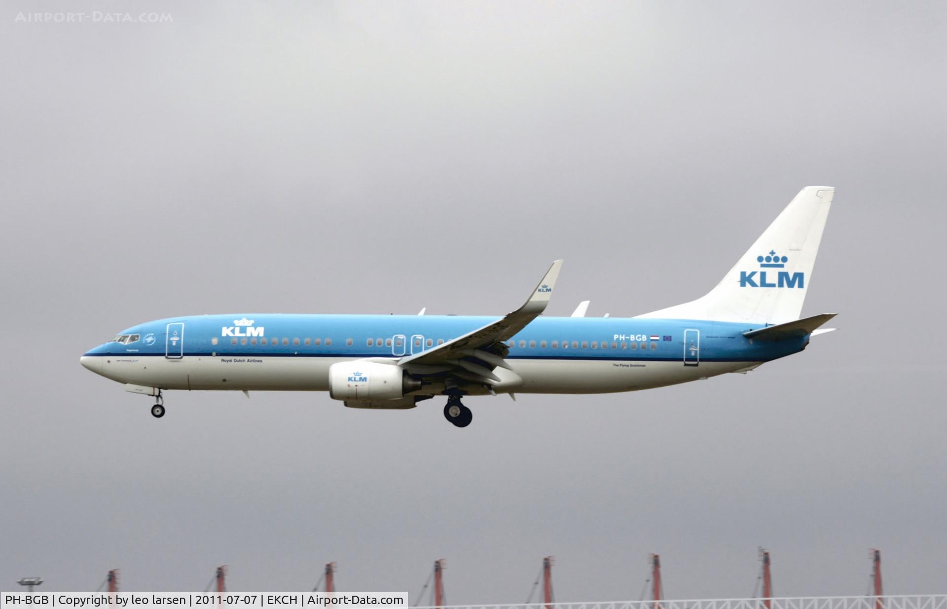 PH-BGB, 2008 Boeing 737-8K2 C/N 37594, Copenhagen 7.7.11