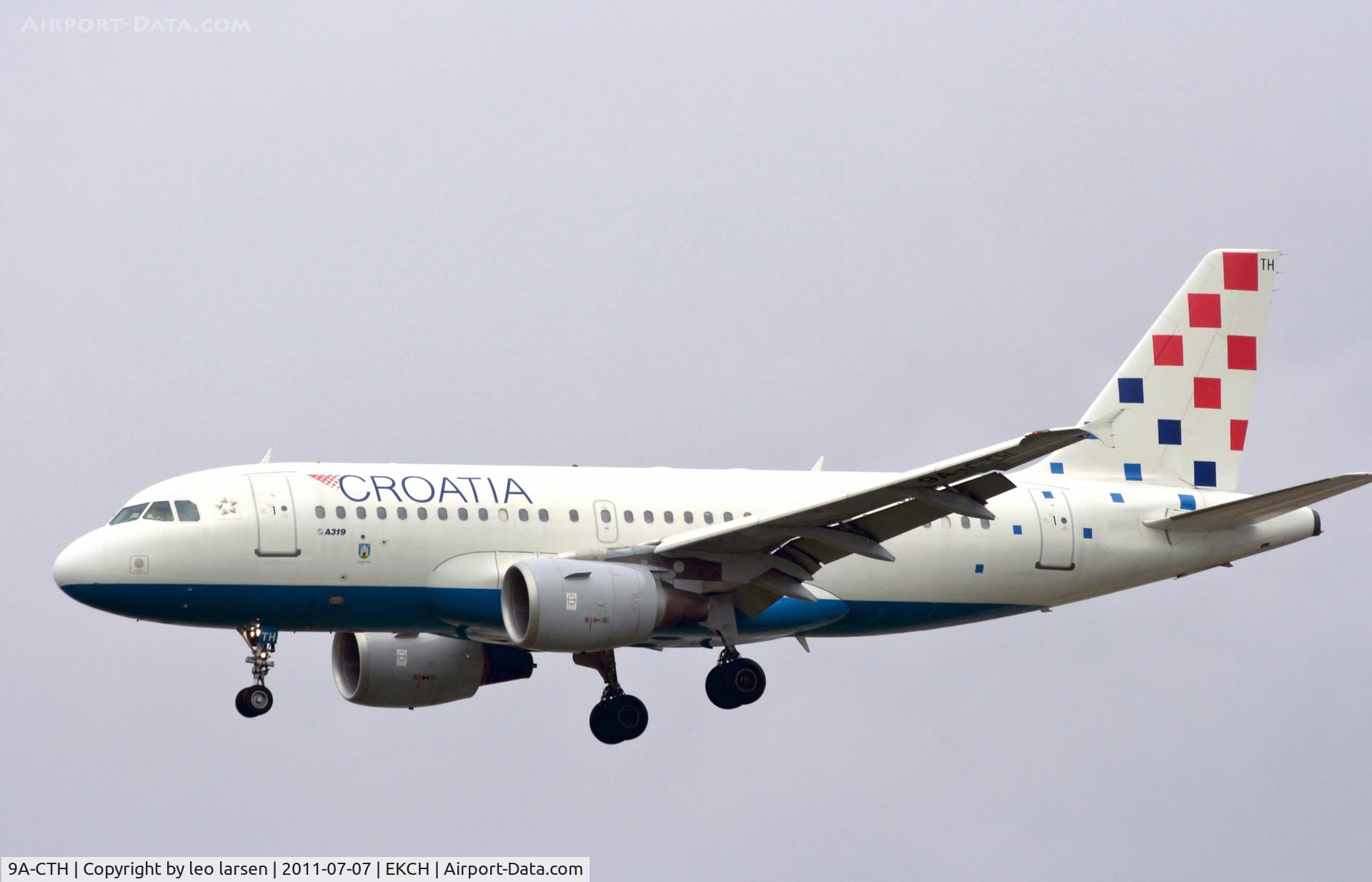 9A-CTH, 1998 Airbus A319-112 C/N 833, Copenhagen 7.7.11