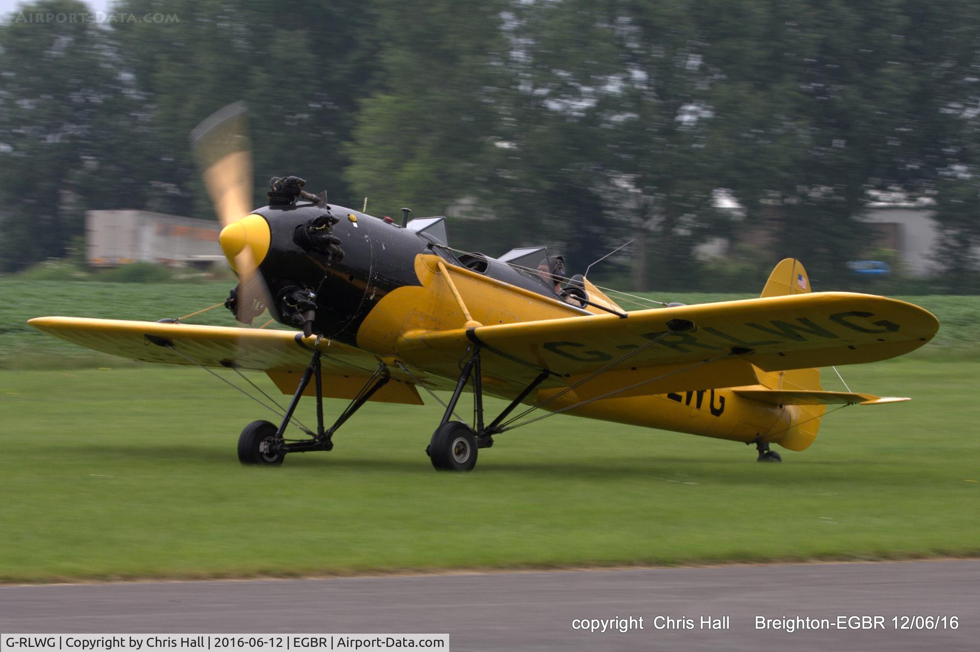 G-RLWG, 1942 Ryan PT-22 Recruit (ST3KR) C/N 1716, at Breighton