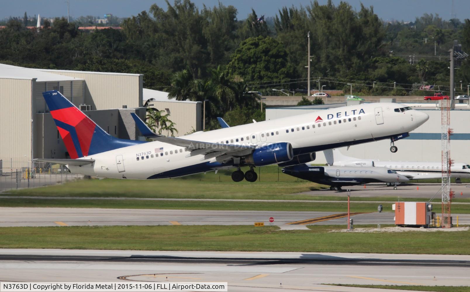 N3763D, 2001 Boeing 737-832 C/N 29629, Delta