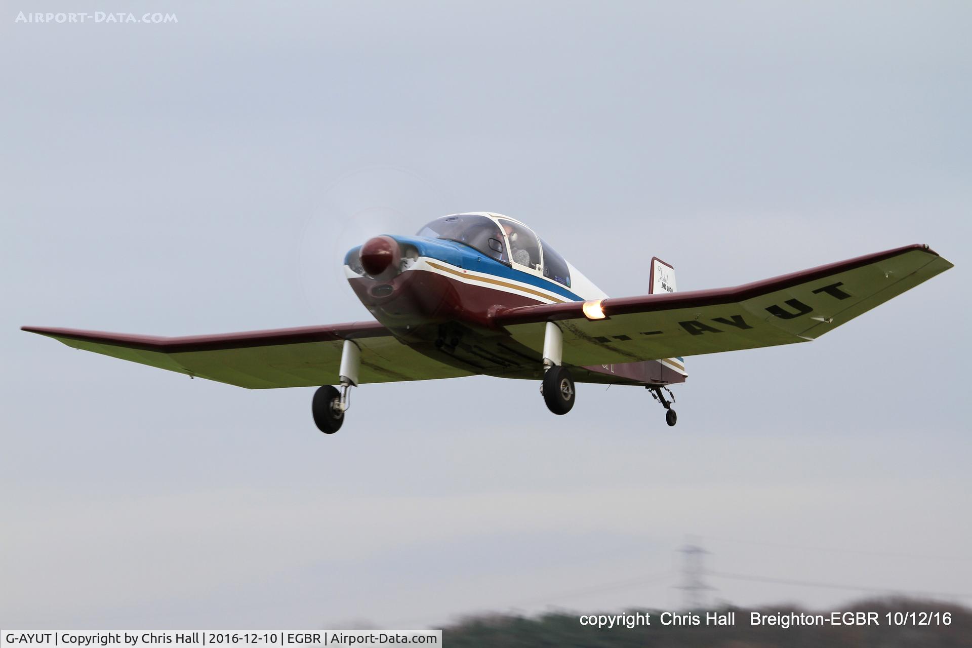 G-AYUT, 1964 SAN Jodel DR-1050 Ambassadeur C/N 479, at Breighton