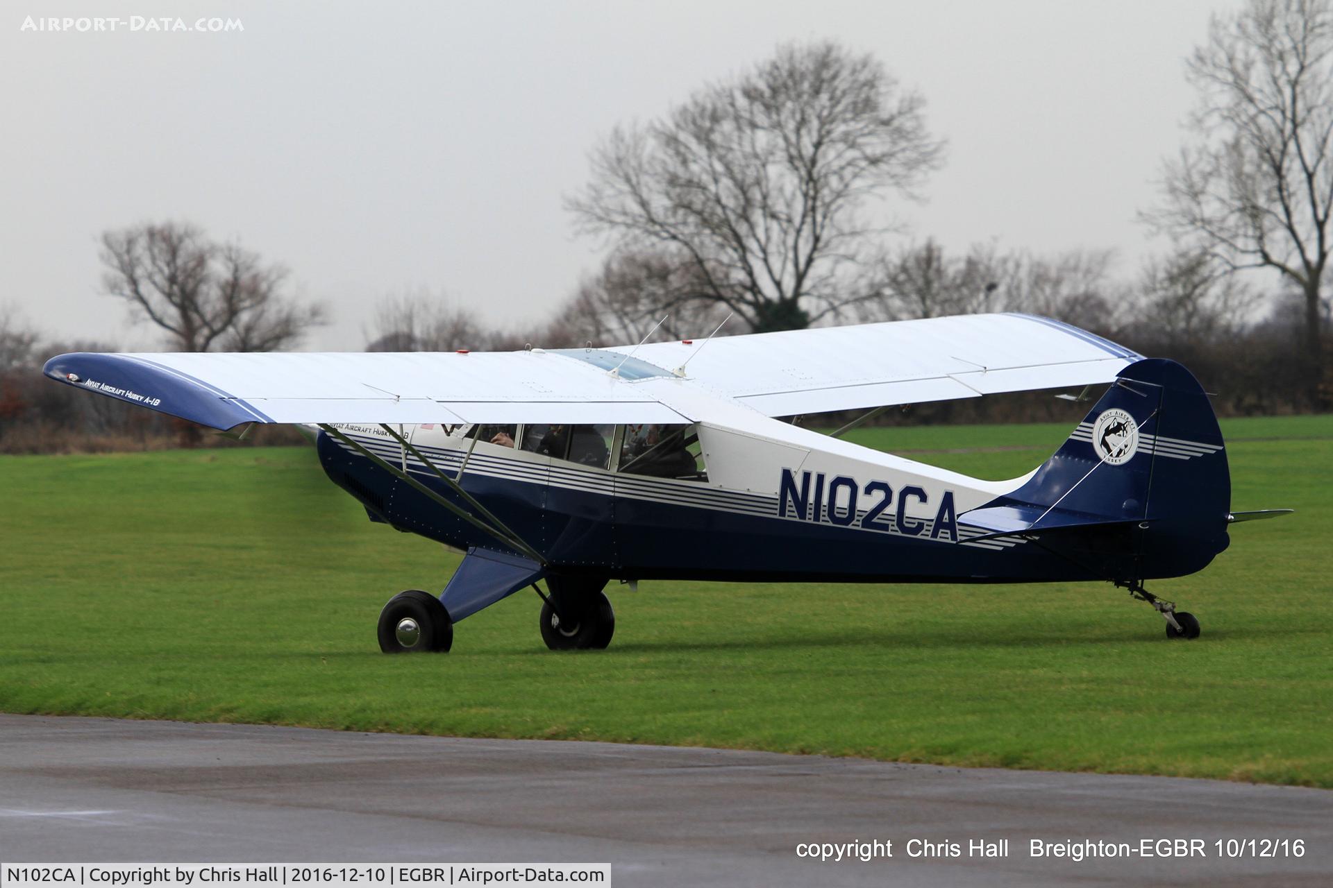 N102CA, 2004 Aviat A-1B Husky C/N 2272, at Breighton