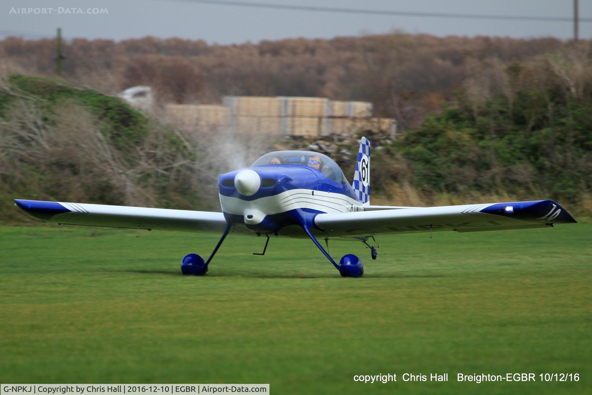 G-NPKJ, 1998 Vans RV-6 C/N PFA 181-13138, at Breighton