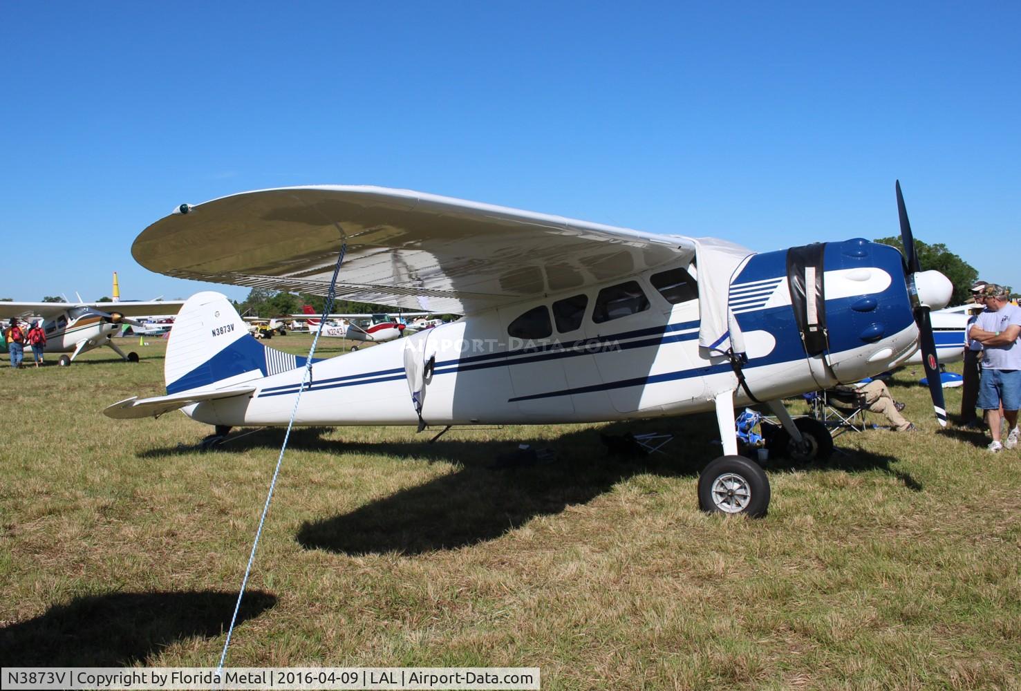 N3873V, 1949 Cessna 195 C/N 7335, Cessna 195