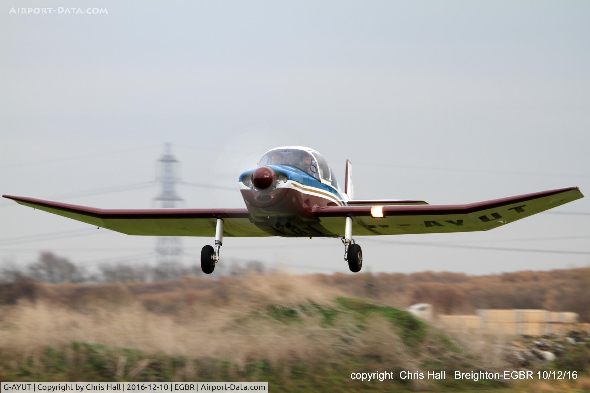 G-AYUT, 1964 SAN Jodel DR-1050 Ambassadeur C/N 479, at Breighton