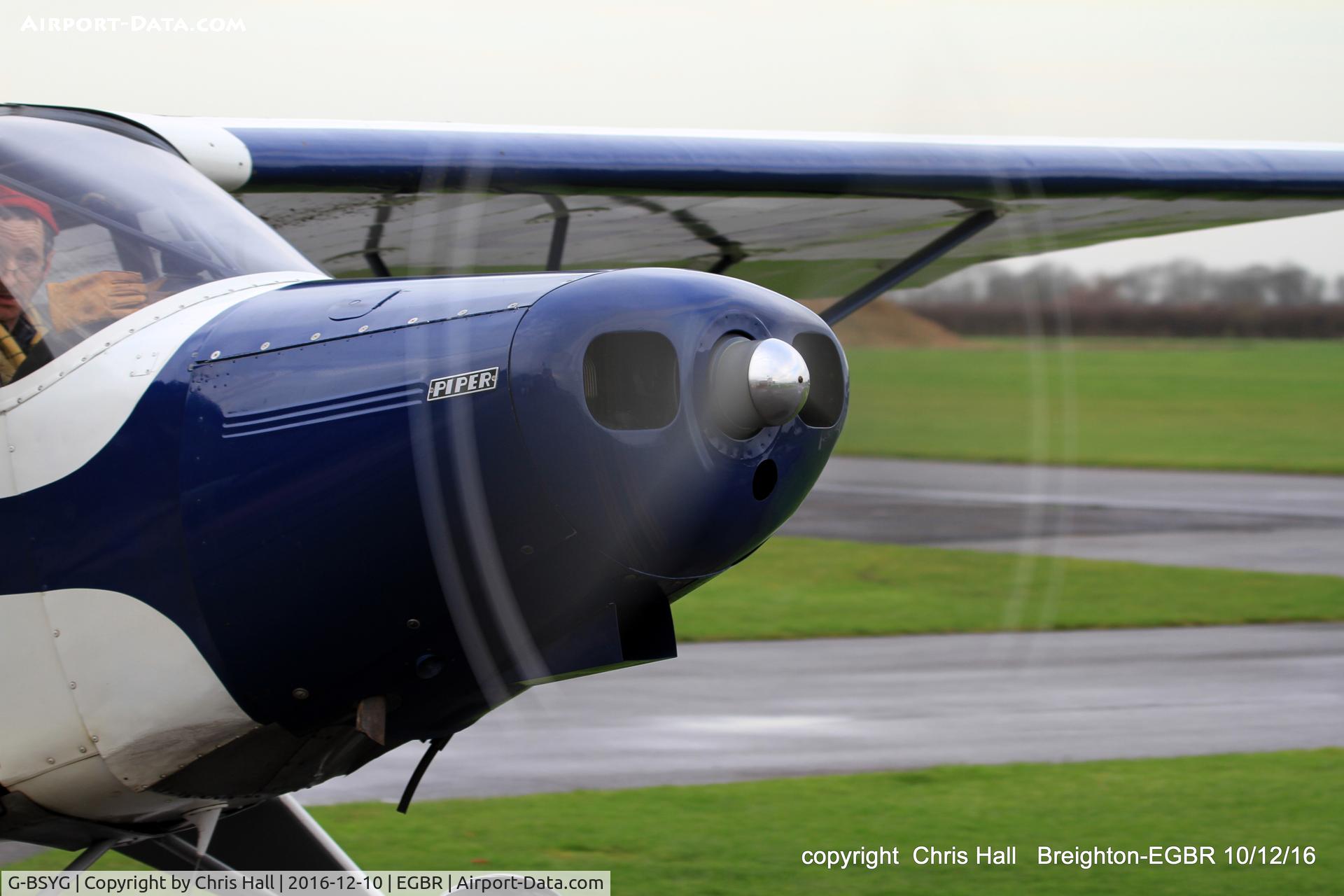 G-BSYG, 1947 Piper PA-12 Super Cruiser C/N 12-2106, at Breighton