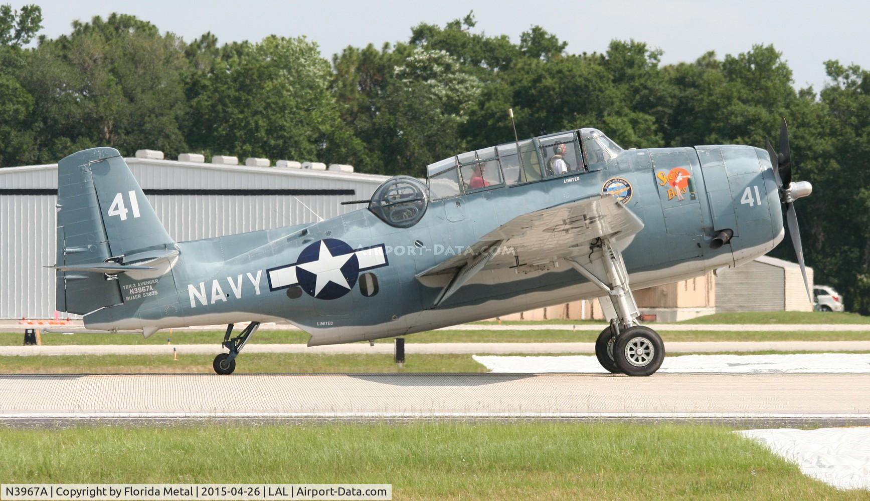 N3967A, 1945 Grumman TBM-3U Avenger C/N 53835, TBM Avenger