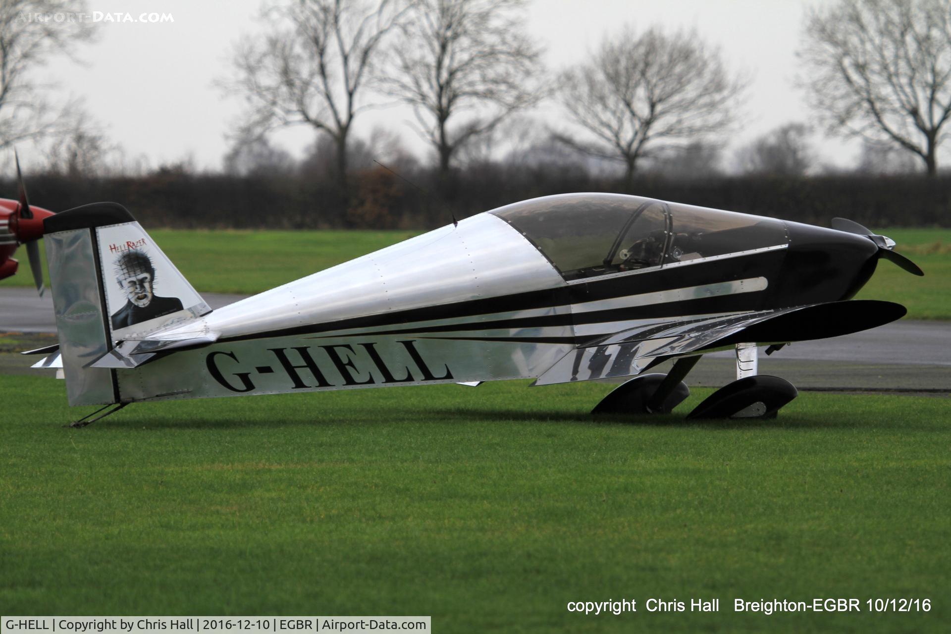 G-HELL, 2015 Sonex 3300 C/N LAA 337-15182, at Breighton