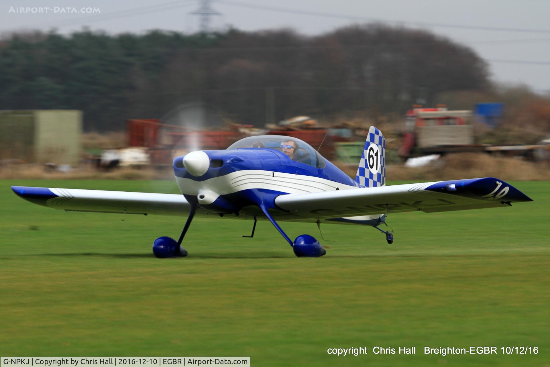 G-NPKJ, 1998 Vans RV-6 C/N PFA 181-13138, at Breighton