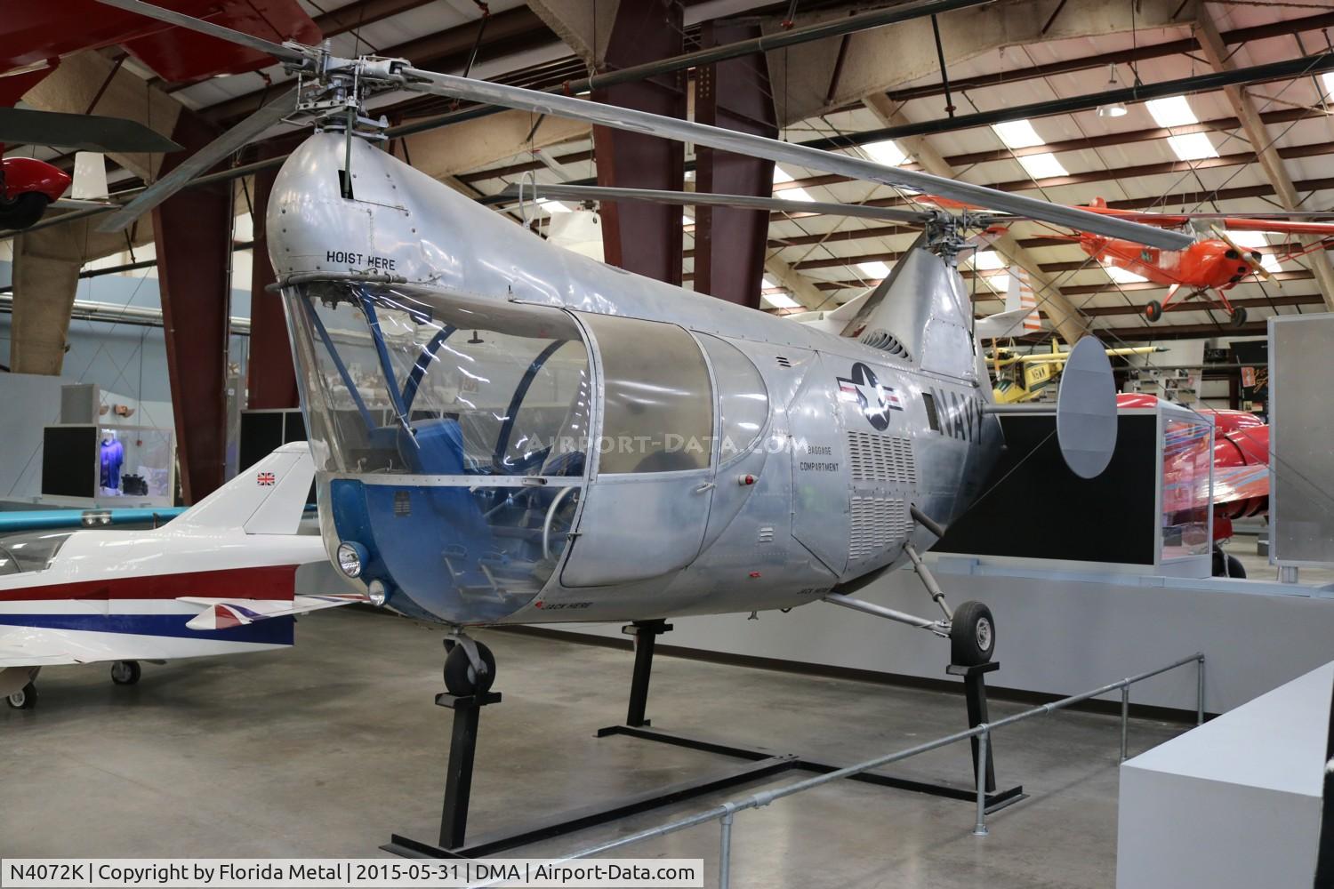 N4072K, 1953 McCulloch HUM-1 C/N 133817, HUM-1