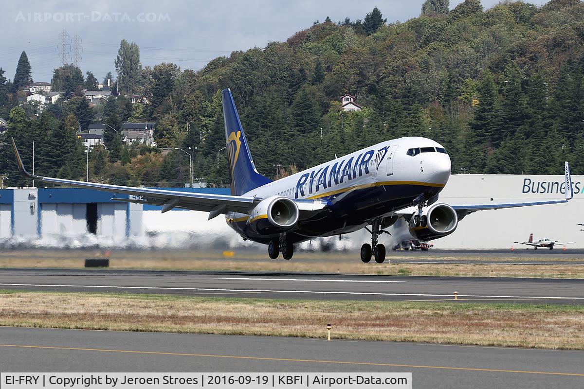EI-FRY, 2016 Boeing 737-8AS C/N 44750, KBFI KBFI