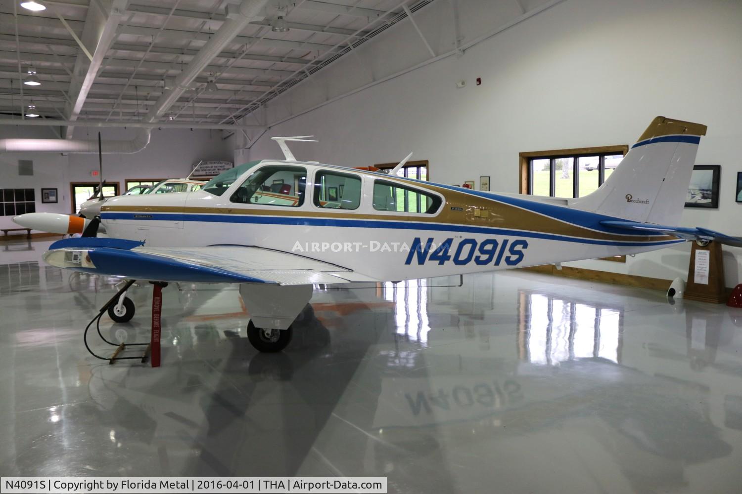 N4091S, 1975 Beech F33A Bonanza C/N CE-556, Beech F33A