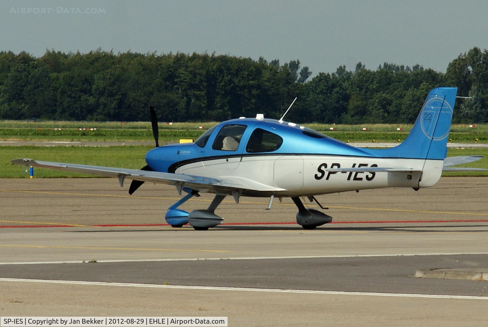 SP-IES, 2012 Cirrus SR22T C/N 0301, At Lelystad Airport