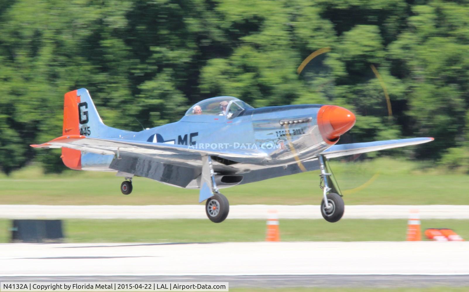 N4132A, 1944 North American P-51D Mustang C/N 122-40985, Pecos Bill
