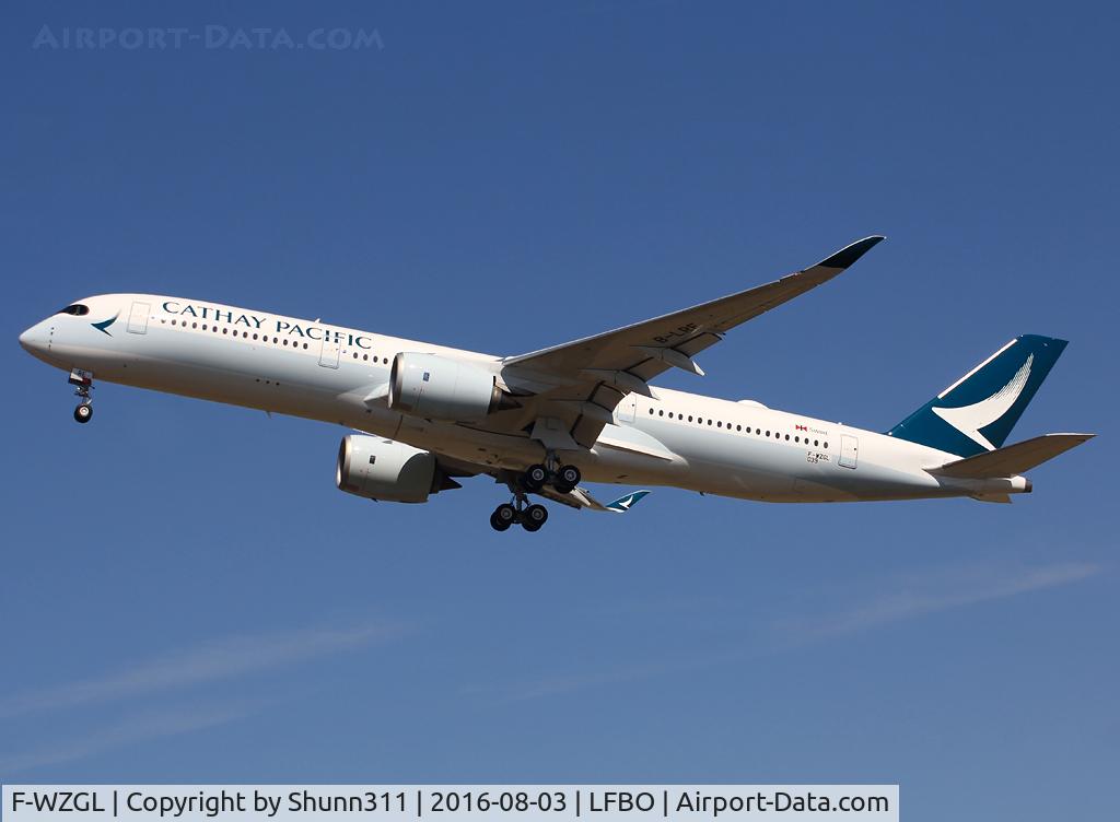 F-WZGL, 2016 Airbus A350-941 C/N 039, C/n 0039 - To be B-LRE