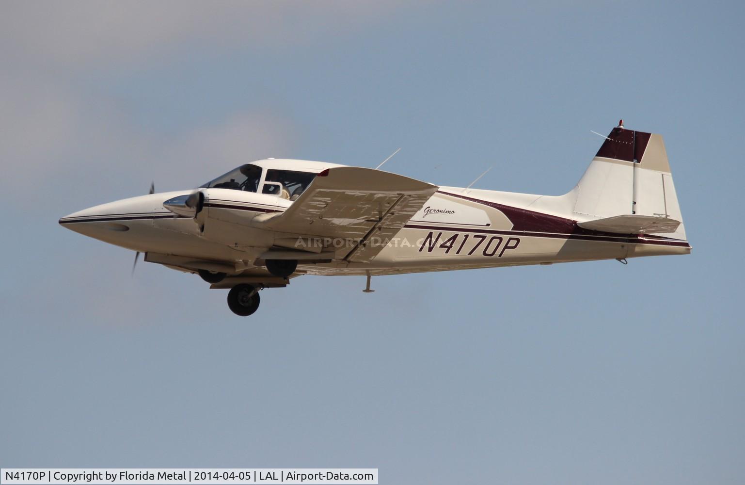 N4170P, 1959 Piper PA-23-160 Apache C/N 23-1657, PA-23-160