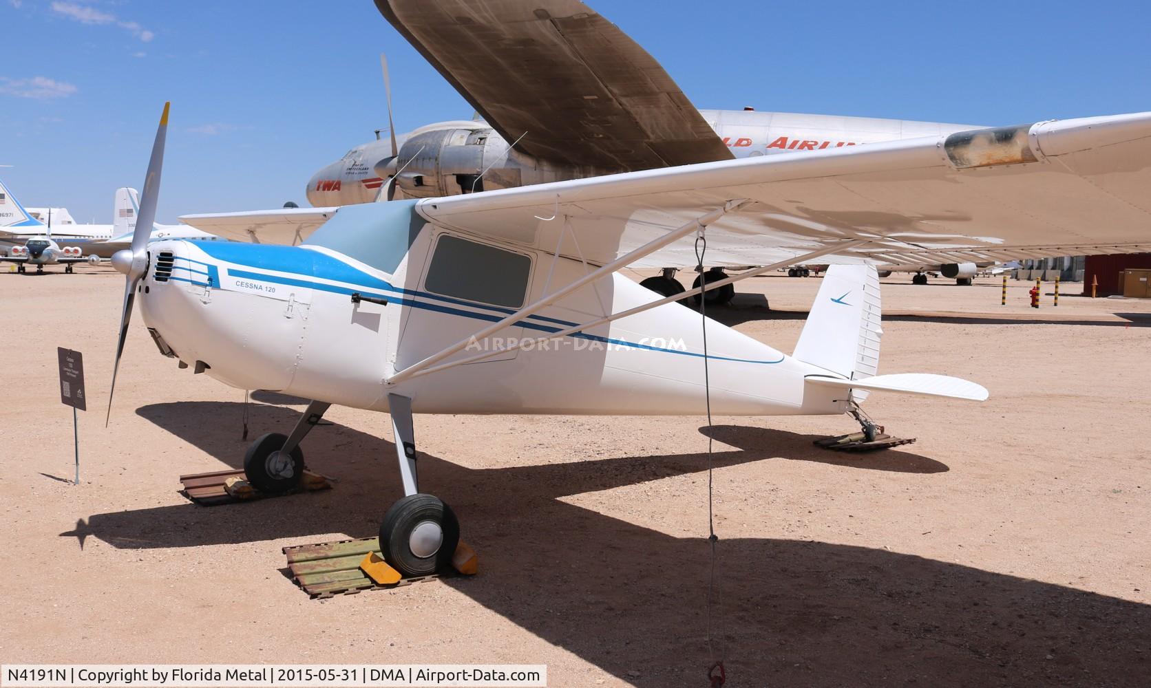 N4191N, 1947 Cessna 120 C/N 13662, Cessna 120