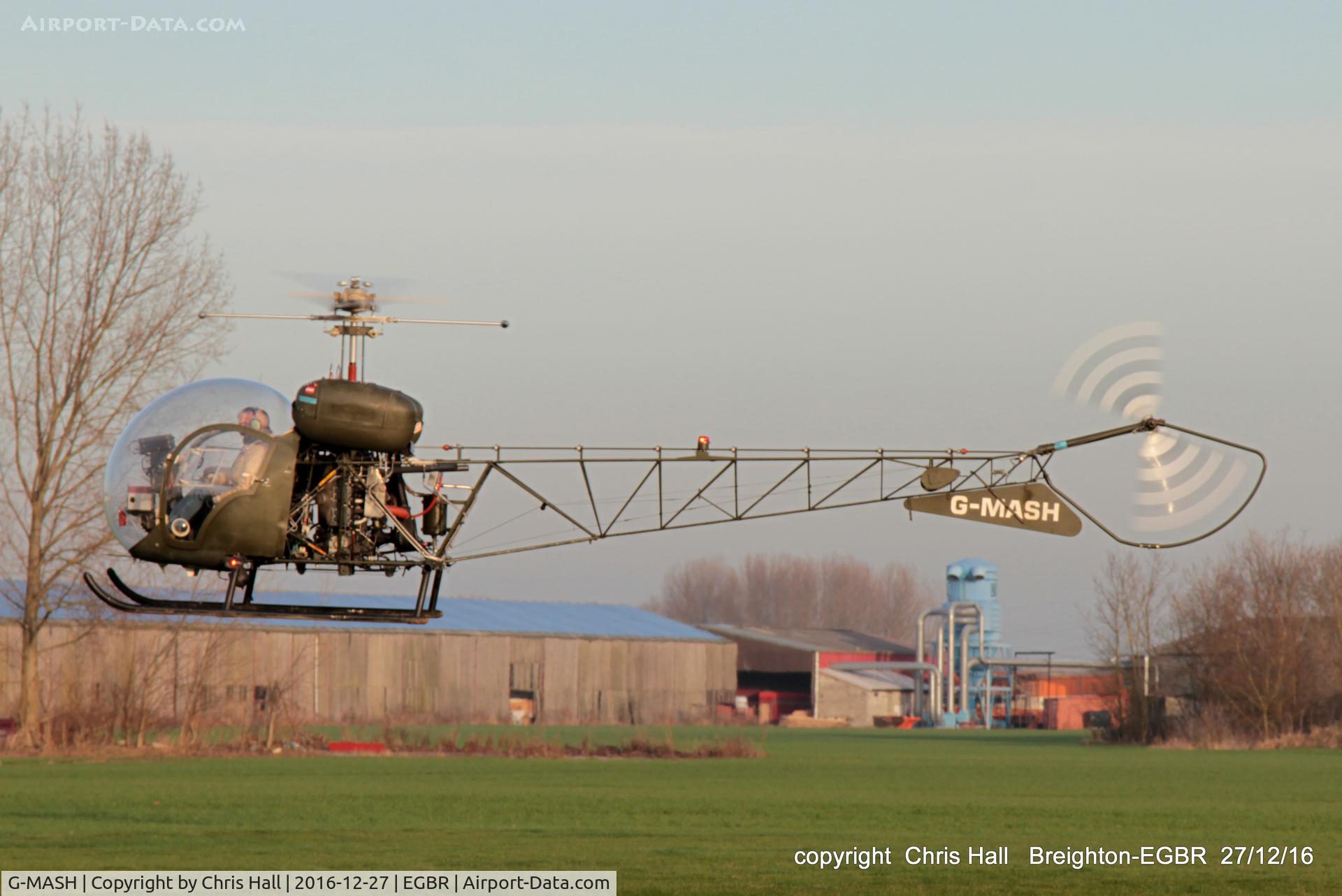 G-MASH, 1969 Westland AB-47G-4A C/N WA725, new Breighton resident