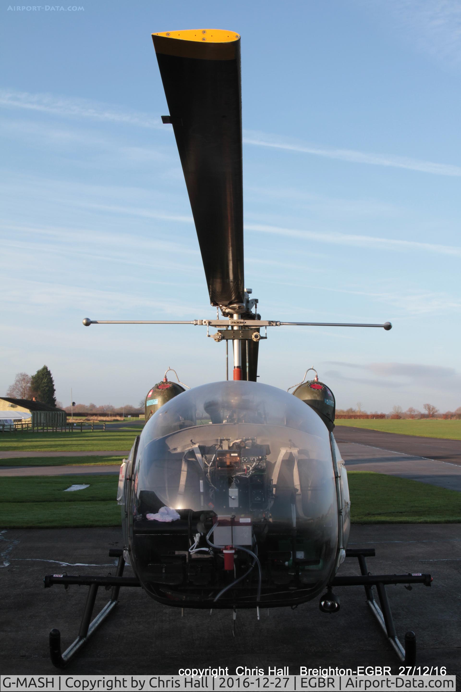 G-MASH, 1969 Westland AB-47G-4A C/N WA725, at Breighton