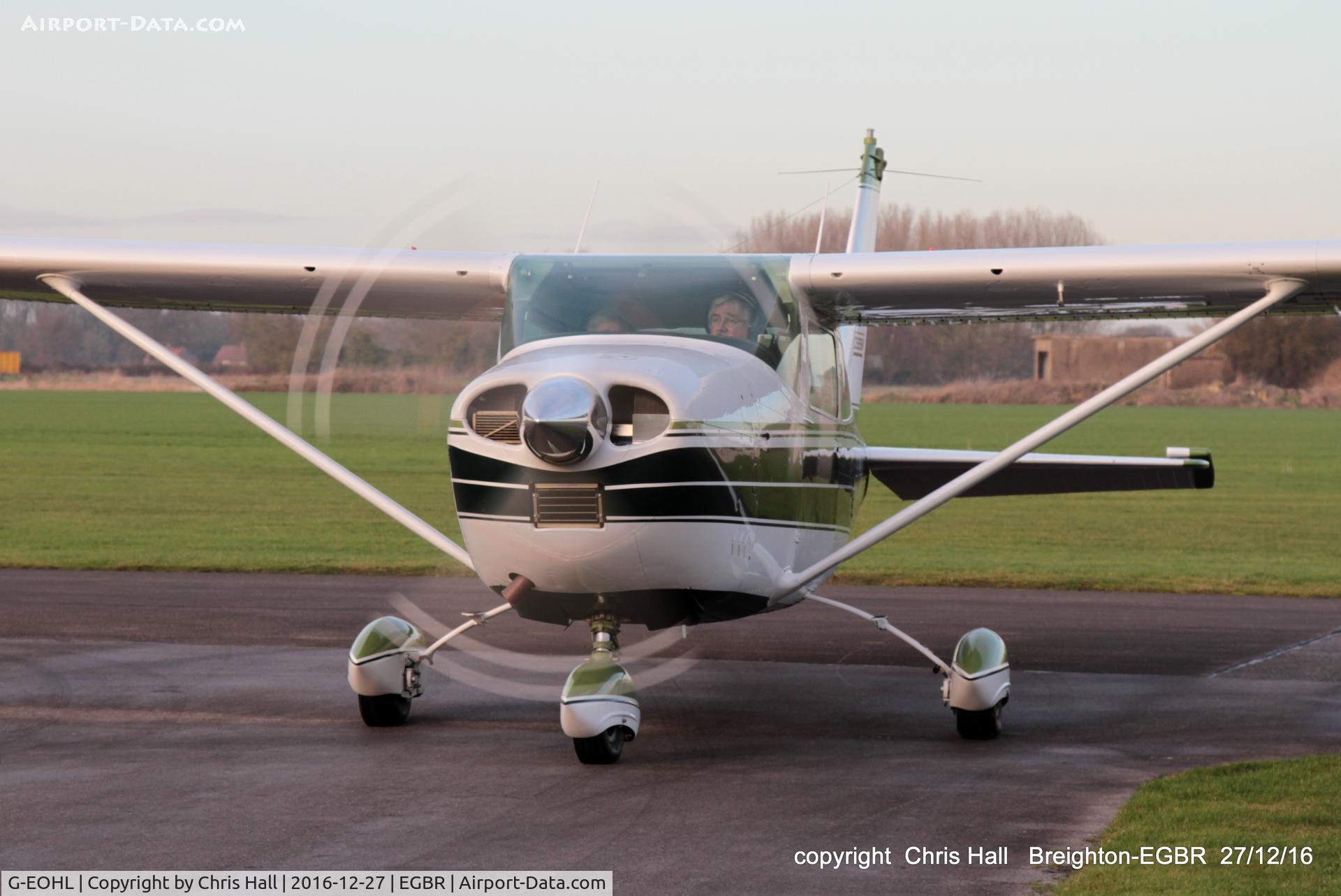 G-EOHL, 1968 Cessna 182L Skylane C/N 182-59279, at Breighton