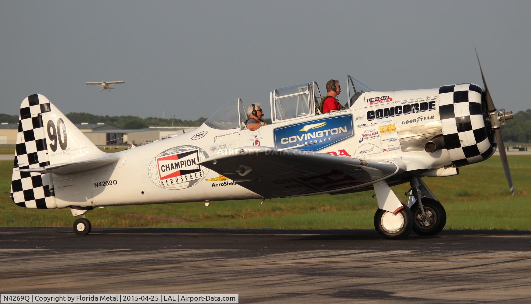 N4269Q, 1953 North American T-6G Texan C/N 197-5, Aeroshell
