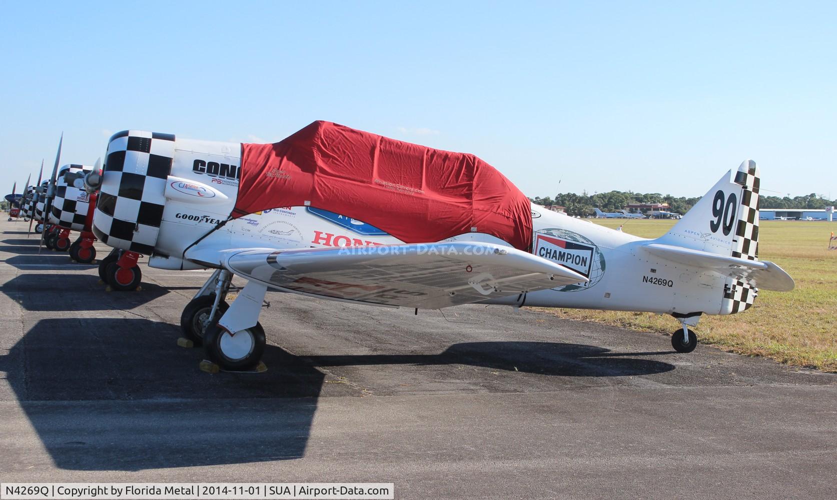 N4269Q, 1953 North American T-6G Texan C/N 197-5, Aeroshell