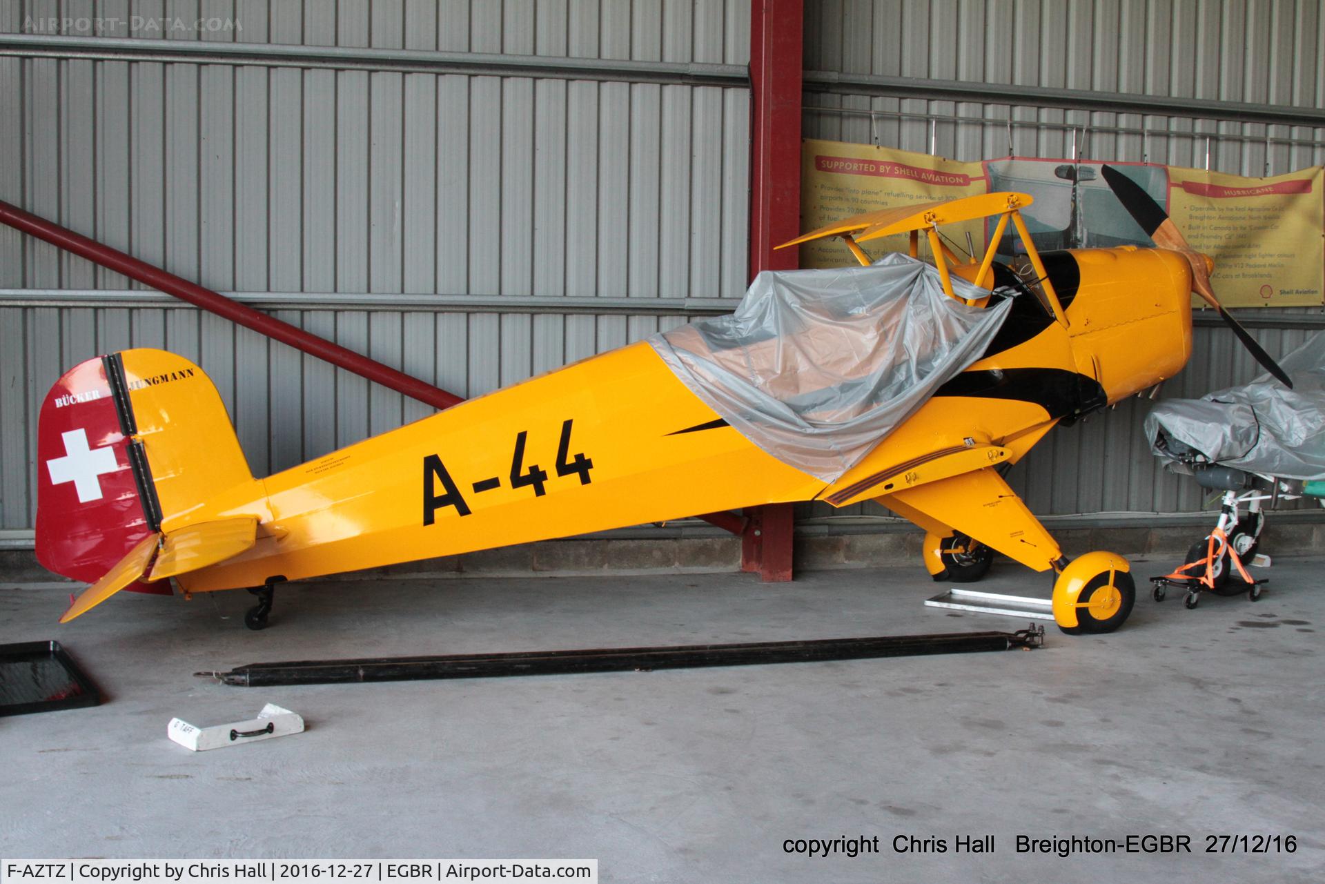 F-AZTZ, 1939 Bucker Bu-131 Jungmann C/N 56, new Breighton resident