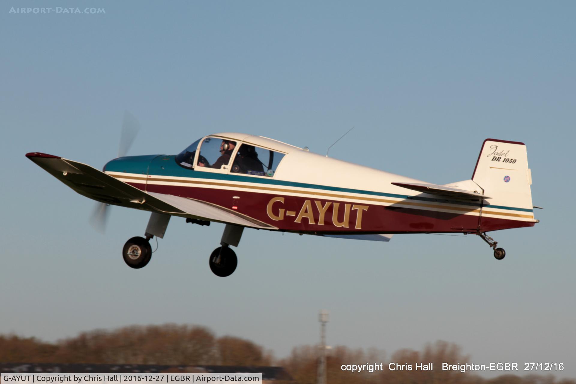 G-AYUT, 1964 SAN Jodel DR-1050 Ambassadeur C/N 479, at Breighton