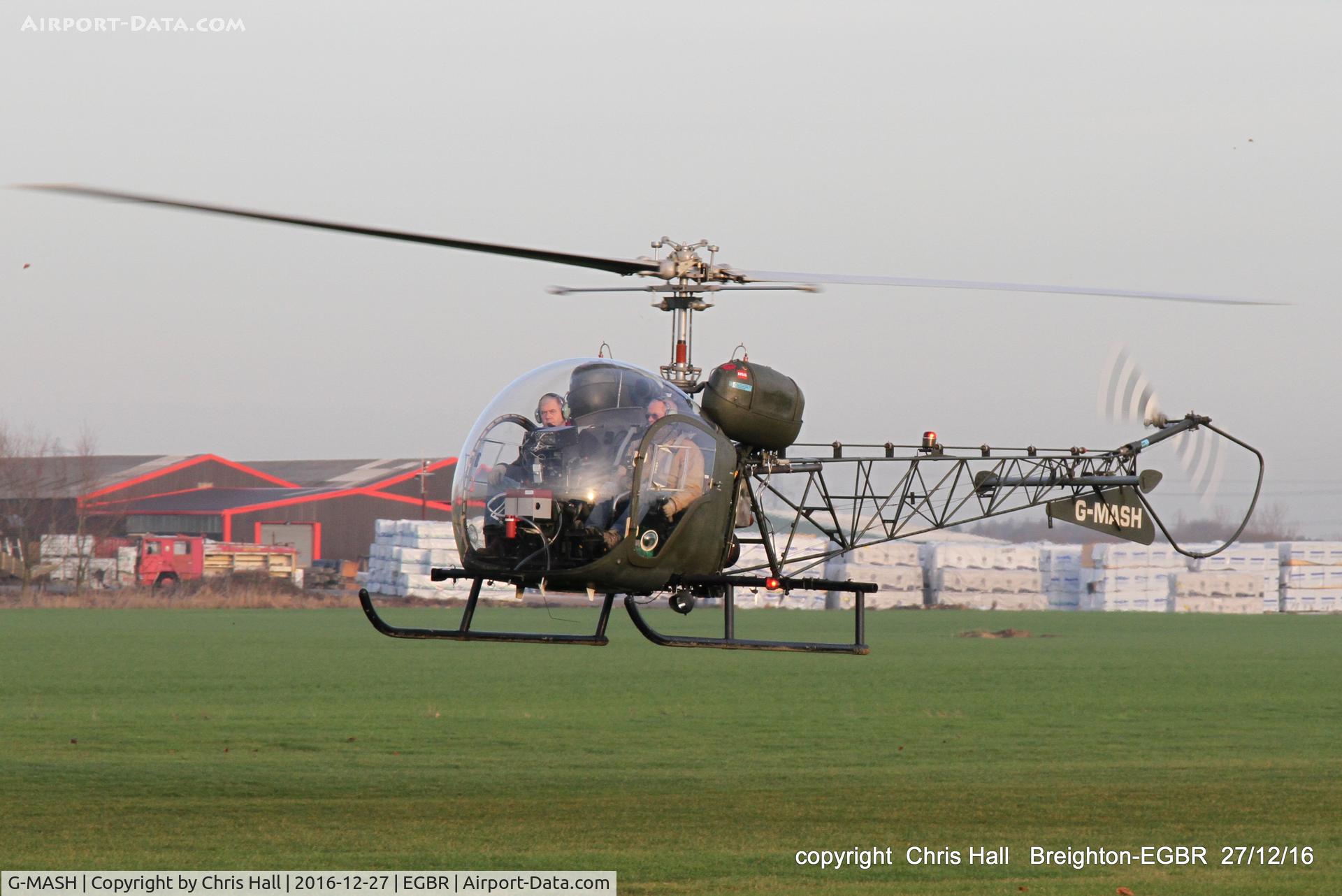 G-MASH, 1969 Westland AB-47G-4A C/N WA725, at Breighton