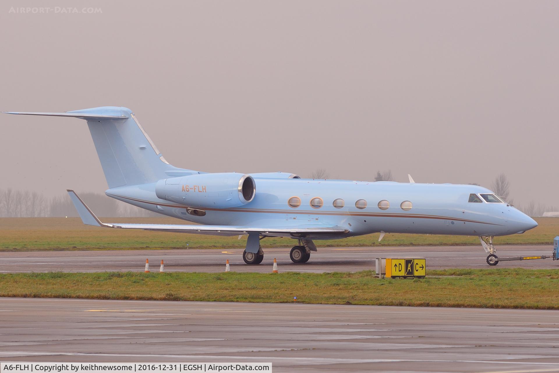 A6-FLH, 2009 Gulfstream Aerospace GIV-X (G450) C/N 4155, New paint scheme.