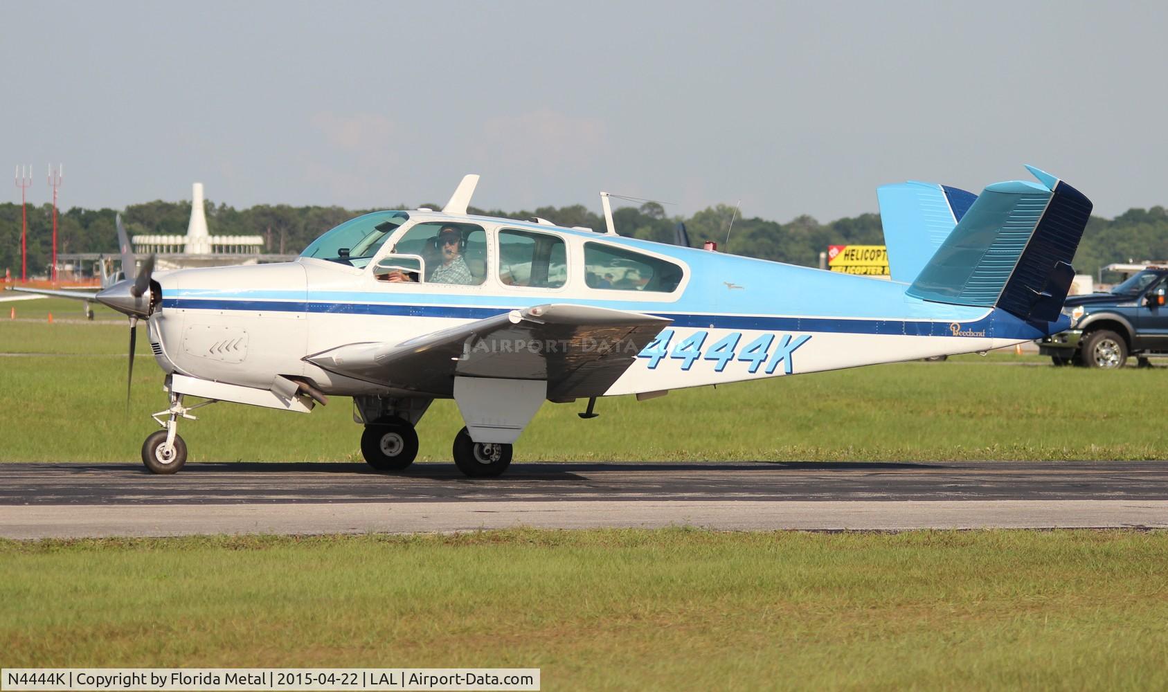 N4444K, 1964 Beech S35 Bonanza C/N D-7422, Bonanza S35