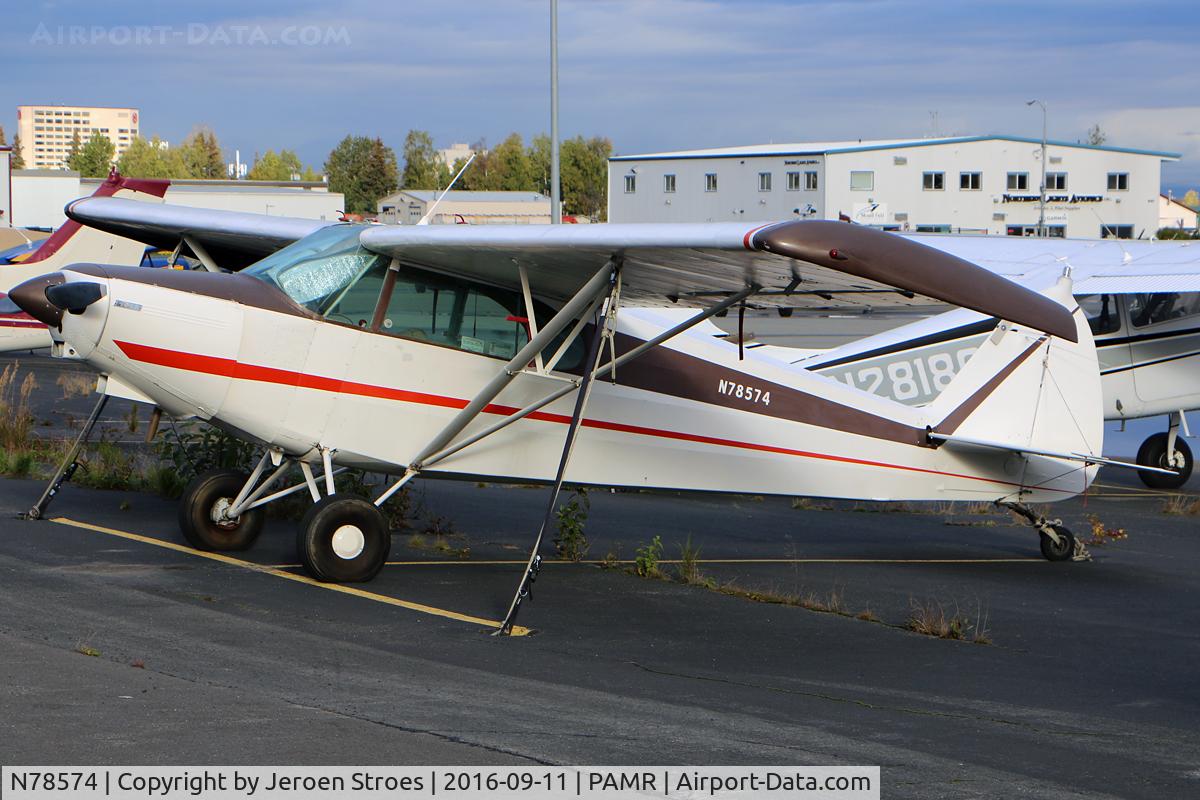 N78574, 1947 Piper PA-12 Super Cruiser C/N 12-3950, Anchorage