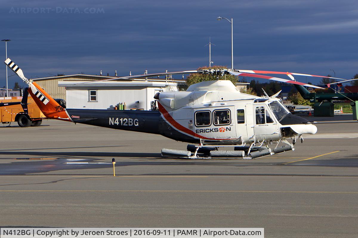 N412BG, 1990 Bell 412 C/N 33210, anchorage