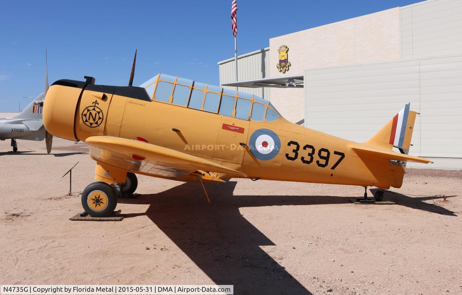 N4735G, North American NA-64 C/N 642150, NA-64