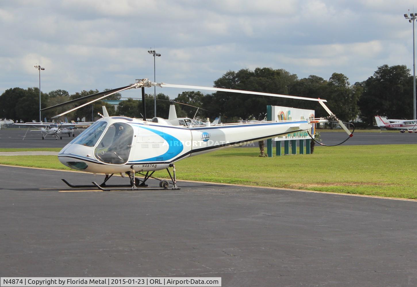 N4874, 1968 Enstrom F-28A C/N 025, F-28A