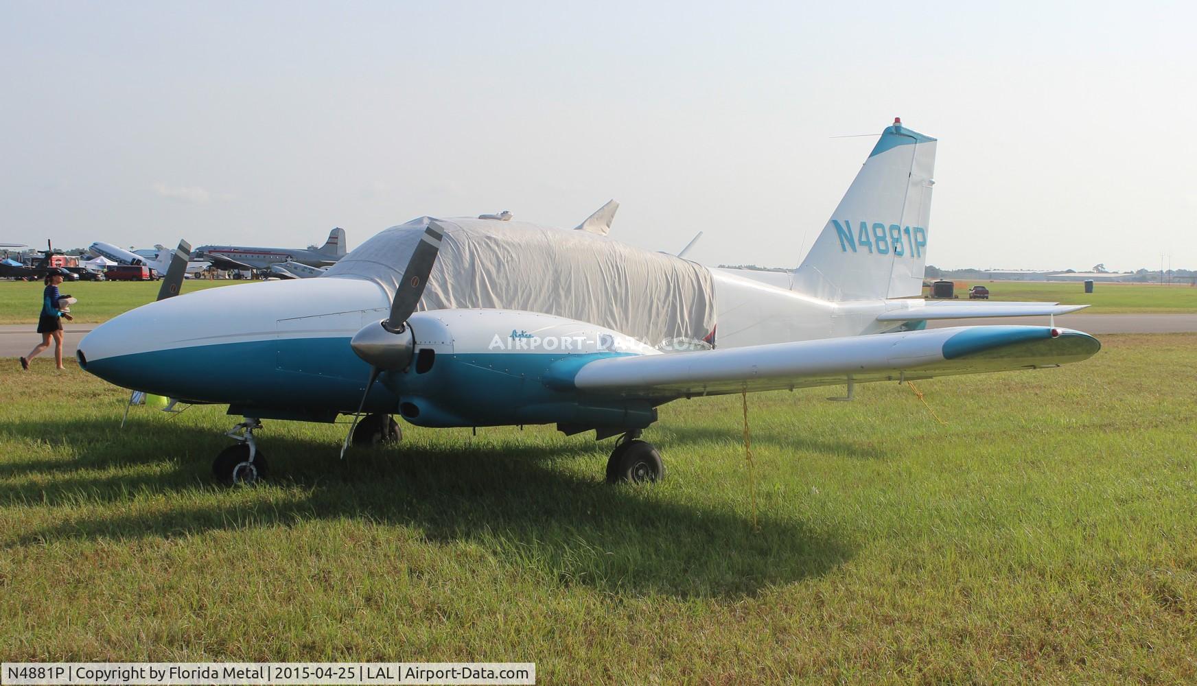 N4881P, 1961 Piper PA-23-250 Aztec C/N 27-462, PA-23-250