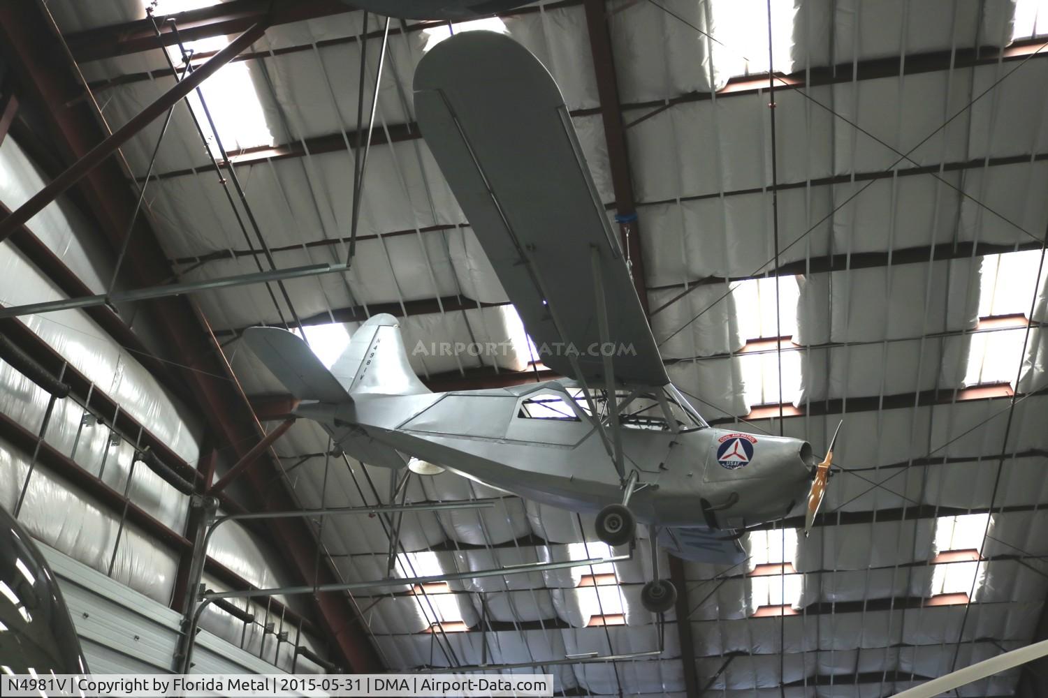 N4981V, 1944 Stinson L-5B Sentinel C/N 44-16907, Stinson L-5B