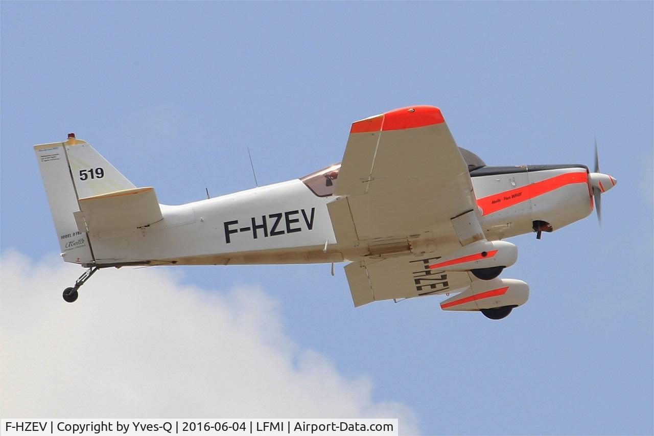 F-HZEV, Jodel D-140R Abeille C/N 519, Jodel D-140R Abeille, Take off rwy 33, Istres-Le Tubé Air Base 125 (LFMI-QIE) open day 2016